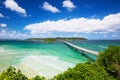 View of Tsunoshima in Shimonoseki, Yamaguchi, Japan Royalty Free Stock Photo