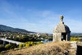 Tui, Pilgrim trail on the Camino de Santiago trail, Spain Royalty Free Stock Photo