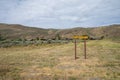 View of the Tulelake Internment Camp Camp Tulelake, a War Relocation Center during WW2 for for the incarceration of Japanese