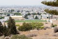 View of the Tunis from the ruins of Carthage, Tunisia, Africa Royalty Free Stock Photo