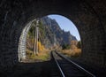 View from the tunnel