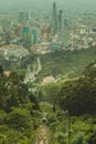 Funicular in Bogota, Colombia Royalty Free Stock Photo