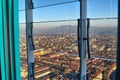 View of Turin from the top of the thirty-fifth floor of the Intesa Sanpaolo bank