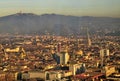 View of Turin from the top of the thirty-fifth floor of the Intesa Sanpaolo bank