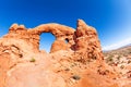 View of Turret Arch, Arches National Park, USA Royalty Free Stock Photo