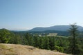 View from Turtleback Trail on Orcas Island Royalty Free Stock Photo