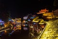 Tuojiang River Tuo Jiang River in Fenghuang Old City Phoenix Ancient Town, Hunan Province, China