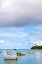 View of two lovers point in Guam Island. Royalty Free Stock Photo