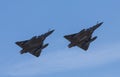 French Mirage 2000 patrol Royalty Free Stock Photo