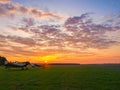 View of two small planes