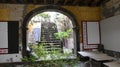 View of the typical architectural typology of Funchal in Madeira