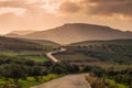View of a typical cretan landscape Royalty Free Stock Photo