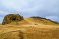 View of a typical landscape in the south of Iceland Royalty Free Stock Photo