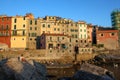Ligurian village landscape italy summer traditional