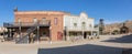 View of a typical old west Saloon, on the Oasys - Mini Hollywood, Spanish Western-styled theme park, Western scenario, traditional