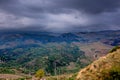 View of typical Sicilian countryside from Leonforte