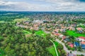 View of typical suburb of Greater Melbourne. Royalty Free Stock Photo