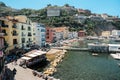 View of the Tyrrhenian sea coast in Sorrento, Italy Royalty Free Stock Photo