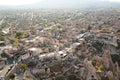 View of Uchisar from the castle. Cappadocia. Turkey Royalty Free Stock Photo