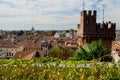 View of the Udine City from the castle