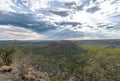 View from the Ugab Terraces into the Ugab River Valley, Namibia Royalty Free Stock Photo