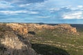 View from the Ugab Terraces into the Ugab River Valley, Namibia Royalty Free Stock Photo
