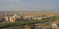 View of Ulan Bator from mountain Zaisan