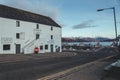 View of the Ullapool harbor, Ross and Cromarty, Scottish Highlands, UK