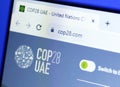 COP28, Dubai Royalty Free Stock Photo