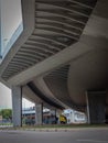 a view from under the flyover Royalty Free Stock Photo