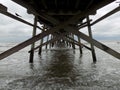 View under Pier Royalty Free Stock Photo