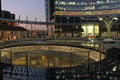 View on underground of Gae Aulenti square Royalty Free Stock Photo