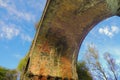 Railway Viaduct under view.