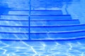 View of the underwater part of the pool