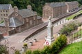 UNESCO World Heritage site, an 18th century cotton spinning mill village in New Lanark, Scotland, UK