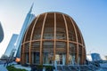 View of the Unicredit Pavillion, in Gae Aulentis Square the buisness area, near Garibaldi train Station, Milan, Italy.