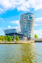 View of the unilever headquarters in Hamburg, Germany