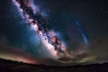 view of the universe, with distant galaxies and nebulae visible in breathtaking vistas