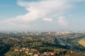 View of University City, from Mount Soledad in La Jolla, San Diego, California Royalty Free Stock Photo