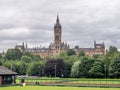 View of the University of Glasgow Royalty Free Stock Photo