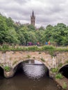 View of the University of Glasgow Royalty Free Stock Photo