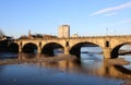 Skerton Bridge over River Lune, Lancaster, UK