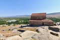 View of Uplistsikhe Cave Town and Church of Prince Near Gori, Georgia