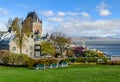 View of Upper Town of Old Quebec City in Quebec, Canada Royalty Free Stock Photo