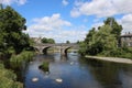 Miller bridge over River Kent in Kendal, Cumbria