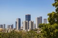 View of the urban development of tel Aviv