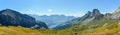 View on Uri Alps around Engelberg Royalty Free Stock Photo