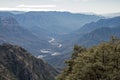 View of the Urique Canyon Royalty Free Stock Photo