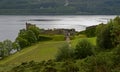 View of the Urquhart Castle, Loch Ness, Scotland, United Kingdom Royalty Free Stock Photo