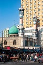 View of downtown Urumqi, Xinjiang, China